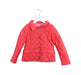 A Pink Puffer/Quilted Jackets from Jacadi in size 4T for girl. (Front View)