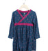 A Blue Long Sleeve Dresses from Tea in size 4T for girl. (Front View)