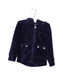 A Purple Zippered Sweatshirts from Nicholas & Bears in size 2T for girl. (Front View)