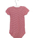 A Red Short Sleeve Bodysuits from Petit Bateau in size 3T for neutral. (Back View)