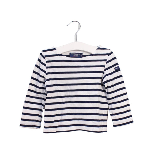 A Navy Long Sleeve Tops from Saint James in size 2T for boy. (Front View)