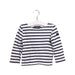 A Navy Long Sleeve Tops from Saint James in size 2T for boy. (Front View)