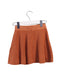 A Orange Short Skirts from Seed in size 4T for girl. (Back View)