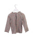 A Brown Long Sleeve Tops from Bonpoint in size 4T for girl. (Back View)