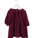 A Burgundy Long Sleeve Dresses from Mabo in size 2T for girl. (Front View)