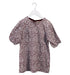 A Burgundy Short Sleeve Tops from Mabo in size 4T for girl. (Front View)