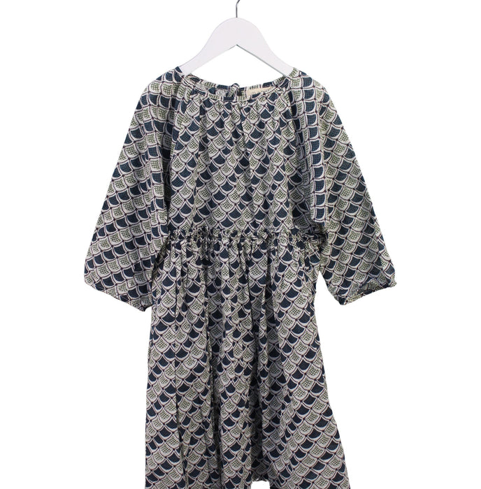 A Blue Long Sleeve Dresses from Mabo in size 10Y for girl. (Front View)