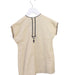 A Beige Short Sleeve Dresses from Caramel in size 4T for girl. (Back View)