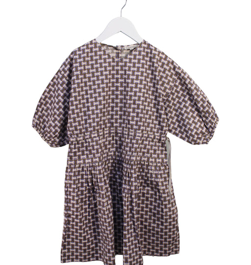 A Purple Long Sleeve Dresses from Caramel in size 6T for girl. (Front View)