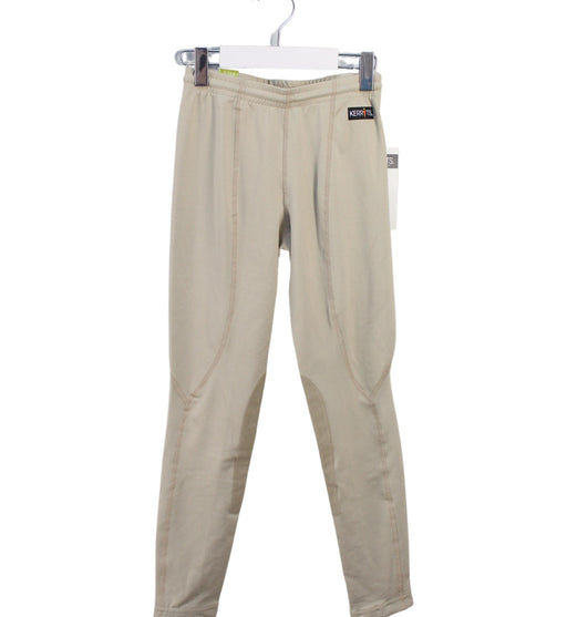 A Brown Casual Pants from Kerrits in size 10Y for boy. (Front View)