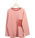 A Pink Long Sleeve Tops from Moody Tiger in size 10Y for girl. (Front View)