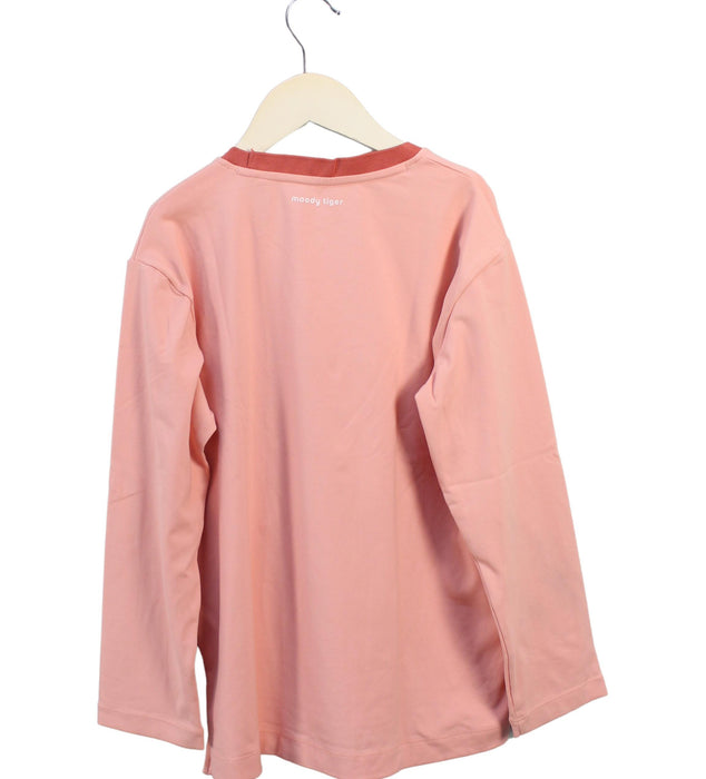 A Pink Long Sleeve Tops from Moody Tiger in size 10Y for girl. (Back View)