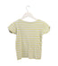 A Yellow Short Sleeve T Shirts from Maison Labiche in size 8Y for boy. (Back View)