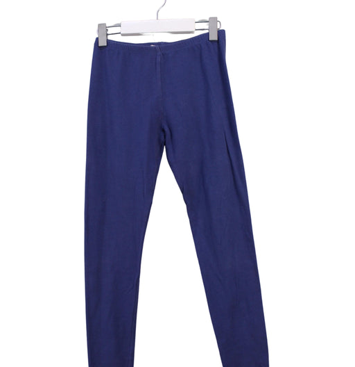 A Blue Leggings from Bonpoint in size 12Y for girl. (Front View)