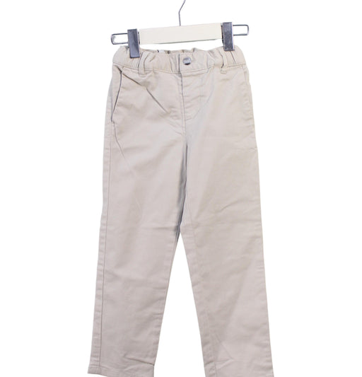 A Ivory Casual Pants from Jacadi in size 4T for boy. (Front View)
