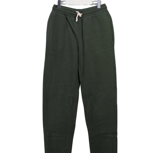 A Green Sweatpants from Bonpoint in size 14Y for girl. (Front View)