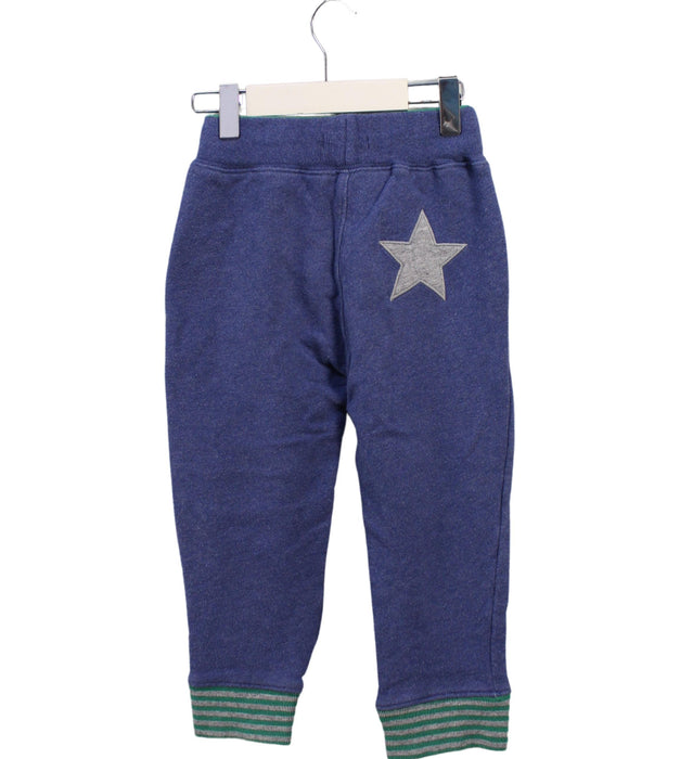 A Blue Sweatpants from Boden in size 3T for boy. (Back View)