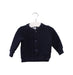 A Navy Cardigans from Petit Bateau in size 6-12M for boy. (Front View)