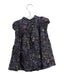 A Navy Short Sleeve Dresses from Bonpoint in size 6-12M for girl. (Back View)