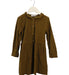 A Brown Long Sleeve Dresses from Cyrillus in size 6T for girl. (Front View)