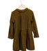 A Brown Long Sleeve Dresses from Cyrillus in size 6T for girl. (Back View)