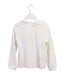 A White Long Sleeve Tops from Petit Bateau in size 6T for girl. (Back View)