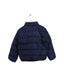 A Navy Puffer/Quilted Jackets from Cyrillus in size 6T for girl. (Back View)