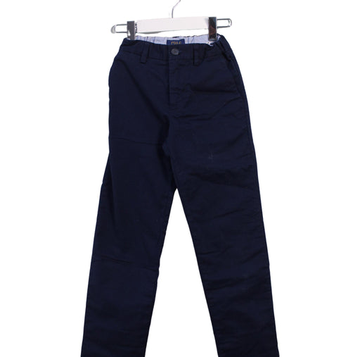 A Navy Casual Pants from Polo Ralph Lauren in size 6T for boy. (Front View)