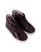 A Purple Sneakers from Jacadi in size 5T for girl. (Front View)