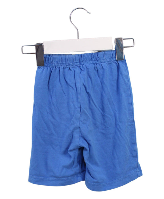 A Blue Shorts from Mides in size 12-18M for girl. (Back View)