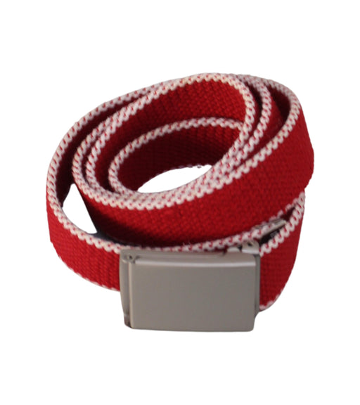 A Red Belts from Swatch in size O/S for neutral. (Front View)