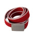 A Red Belts from Swatch in size O/S for neutral. (Front View)
