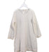 A White Long Sleeve Dresses from Good Earth in size 7Y for girl. (Front View)