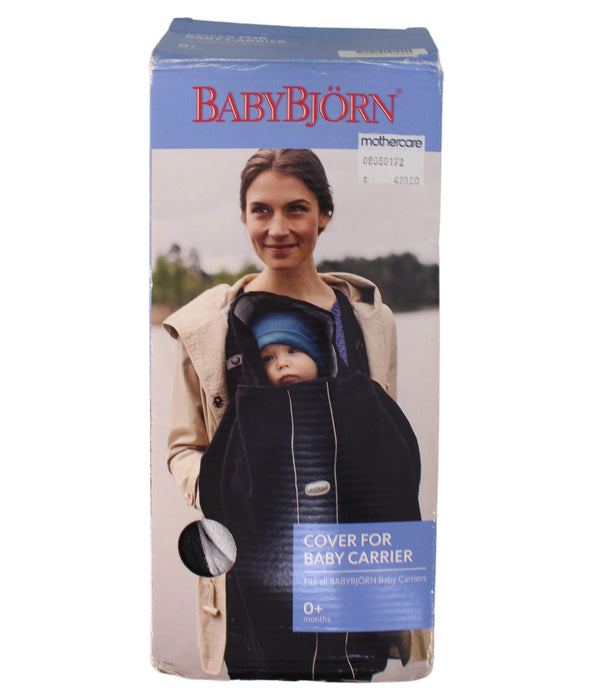 A Black Baby Carriers from BabyBjorn in size O/S for neutral. (Front View)