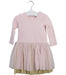 A Pink Long Sleeve Dresses from Seed in size 6-12M for girl. (Front View)