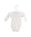 A White Long Sleeve Bodysuits from Petit Bateau in size 0-3M for girl. (Back View)
