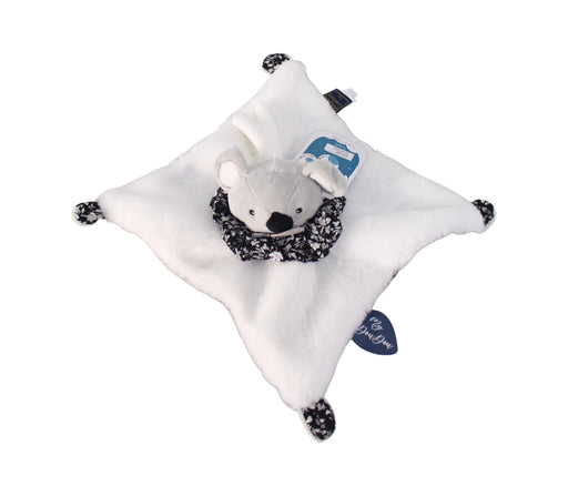 A White Safety Blankets from Doudou et Compagnie in size O/S for neutral. (Front View)