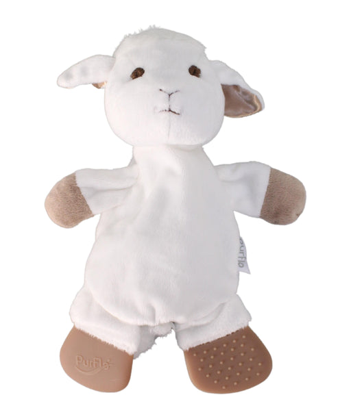 A White Soft Toys from PurFlo in size O/S for girl. (Front View)