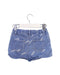 A Blue Shorts from X-Girl Stages in size 18-24M for girl. (Back View)