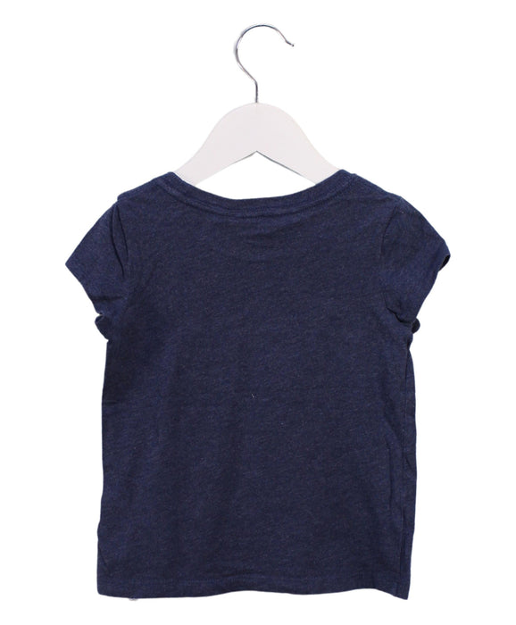 A Blue Short Sleeve T Shirts from Polo Ralph Lauren in size 3T for boy. (Back View)