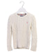 A White Knit Sweaters from Polo Ralph Lauren in size 3T for girl. (Front View)