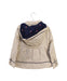 A Brown Coats from Nautica in size 3T for girl. (Back View)