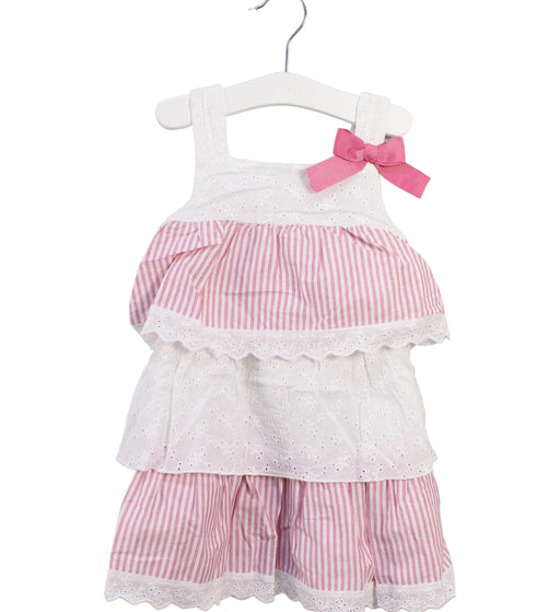 A White Dress Sets from Chickeeduck in size 2T for girl. (Front View)