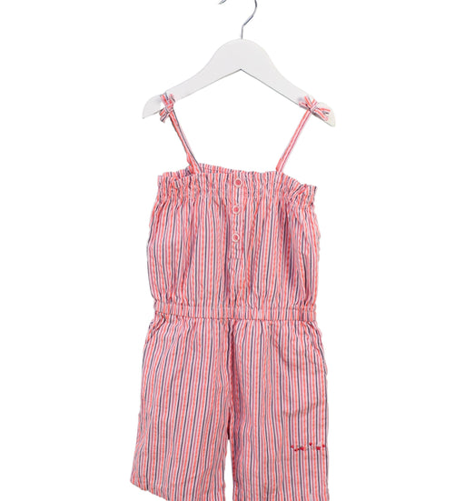A Multicolour Sleeveless Rompers from La Compagnie des Petits in size 3T for girl. (Front View)
