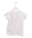 A White Short Sleeve Tops from La Compagnie des Petits in size 3T for girl. (Back View)