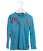 A Blue Long Sleeve Tops from La Compagnie des Petits in size 3T for girl. (Front View)