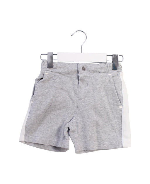 A Grey Shorts from Jacadi in size 6T for boy. (Front View)
