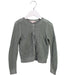 A Green Cardigans from Bonpoint in size 6T for girl. (Front View)