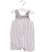 A Blue Sleeveless Rompers from Jacadi in size 6-12M for boy. (Front View)