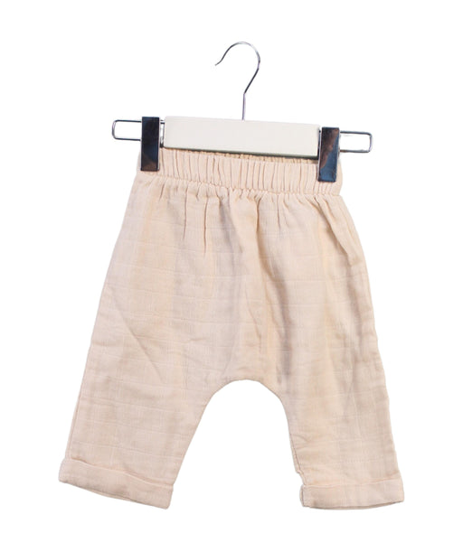 A Beige Casual Pants from Lebome in size 3-6M for neutral. (Front View)